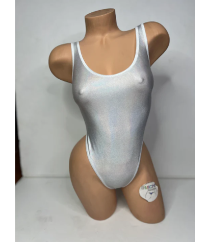 holographic-white-with-your-choice-trim-color-1-piece-bodysuit-size-small