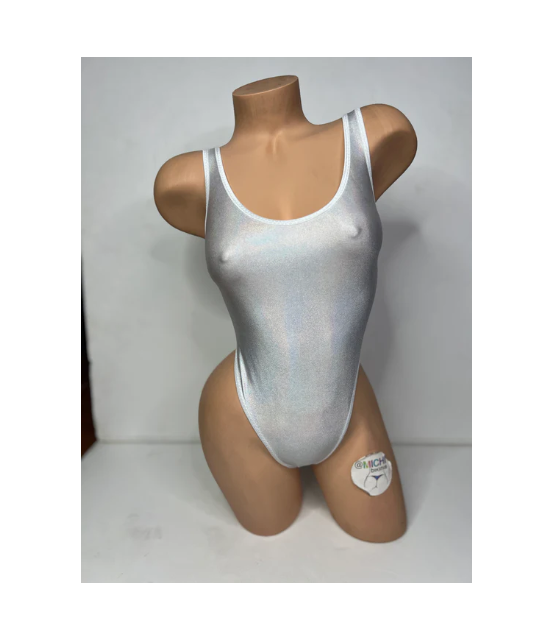 holographic-white-with-your-choice-trim-color-1-piece-bodysuit-size-small