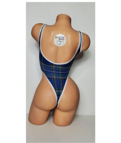 navy-plaid-pattern-w-your-choice-trim-color-1-piece-bodysuit-size-small