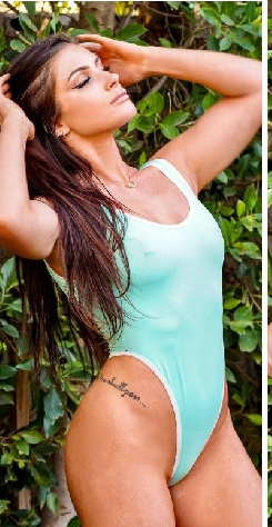 Mint Green with Your Choice Trim Color and Custom Logo Option 1 Piece Bodysuit Size SMALL