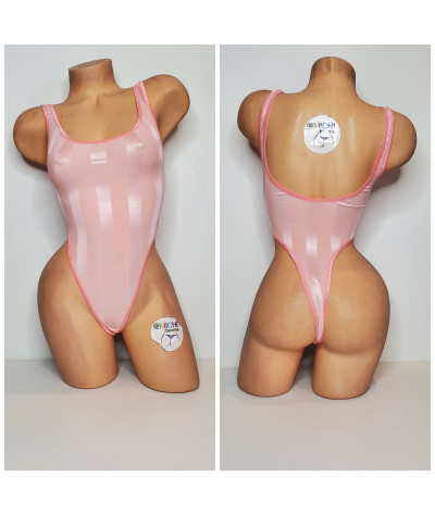 baby-pink-mesh-with-vertical-baby-pink-stripes-with-baby-pink-trim-very-sheer-1-piece-bodysuit-size-small