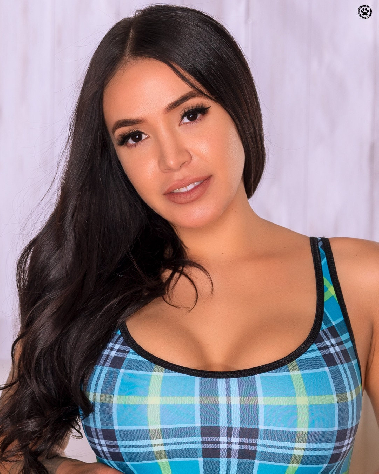 Teal Plaid Pattern with Black Trim 1 Piece Bodysuit Size SMALL-2