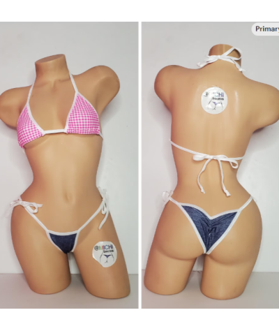 picnic-checker-pattern-blue-red-or-pink-w-white-trim-2-piece-micro-string-bikini-set-one-size