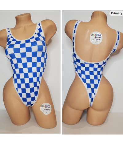 blue-and-white-checker-print-with-your-choice-trim-color-1-piece-bodysuit-size-small