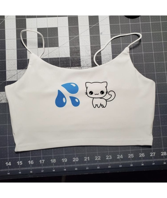 your-choice-color-crop-top-wet-pussy-emoji-one-size-small your-choice-color-crop-top-wet-pussy-emoji-one-size-small