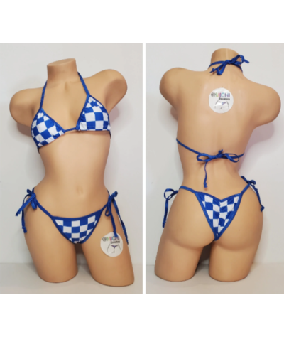 blue-white-big-checker-pattern-w-your-choice-trim-color2-piece-micro-string-bikini-set-one-size