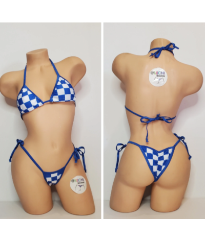 blue-white-big-checker-pattern-w-your-choice-trim-color2-piece-micro-string-bikini-set-one-size