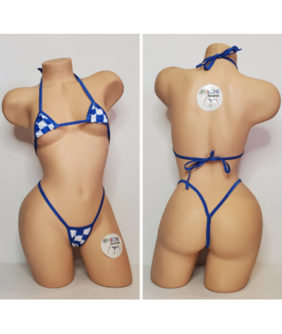 blue-white-big-checker-pattern-w-your-choice-trim-color2-piece-micro-string-bikini-set-one-size