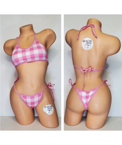 dusty-pink-white-big-checker-pattern-w-dusty-pink-trim-2-piece-micro-string-bikini-set-one-size