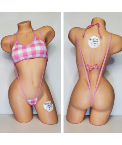 dusty-pink-white-big-checker-pattern-w-dusty-pink-trim-2-piece-micro-string-bikini-set-one-size