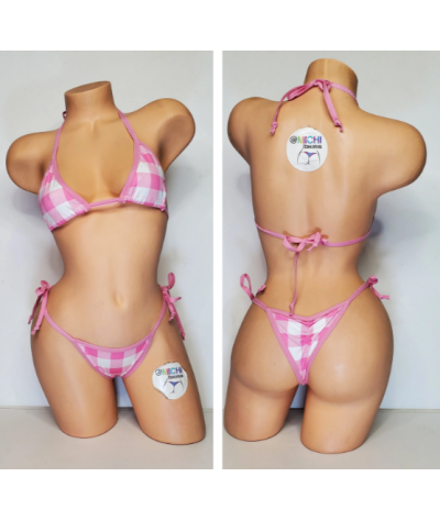 dusty-pink-white-big-checker-pattern-w-dusty-pink-trim-2-piece-micro-string-bikini-set-one-size